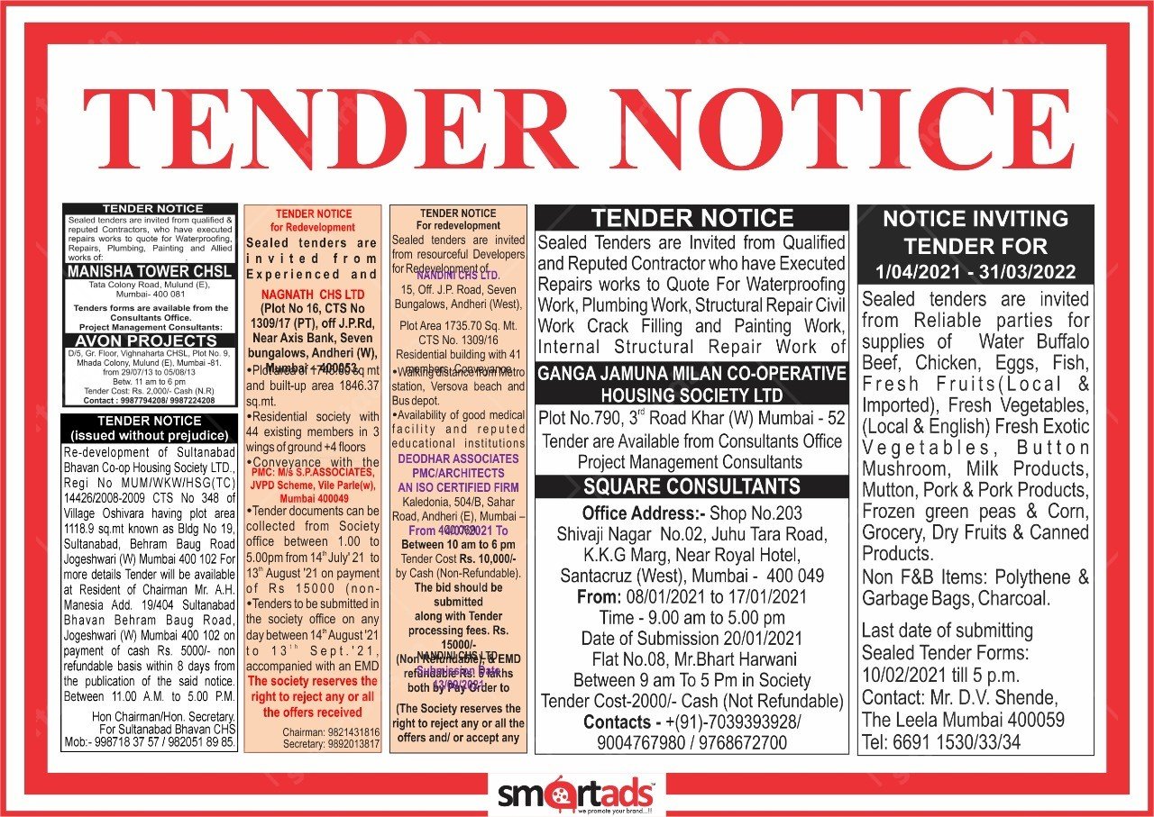 Tenders