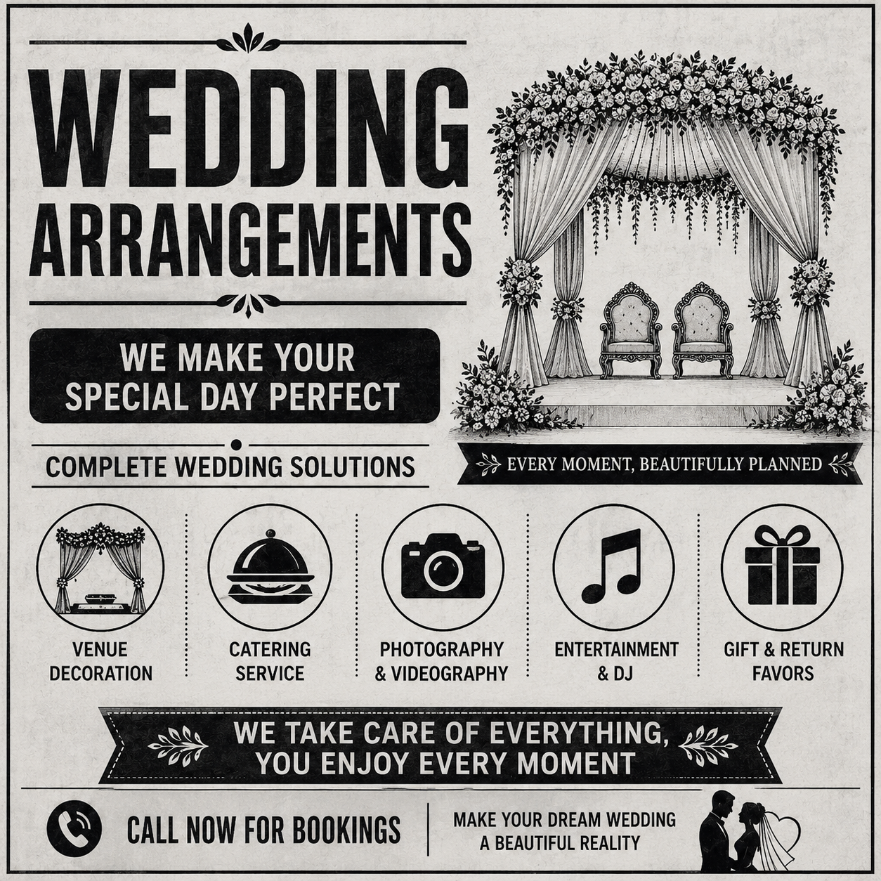 Wedding Arrangements