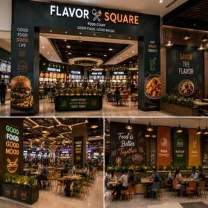 Food Court Branding